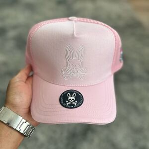 🐰Psycho Bunny Pink Cap Unisex